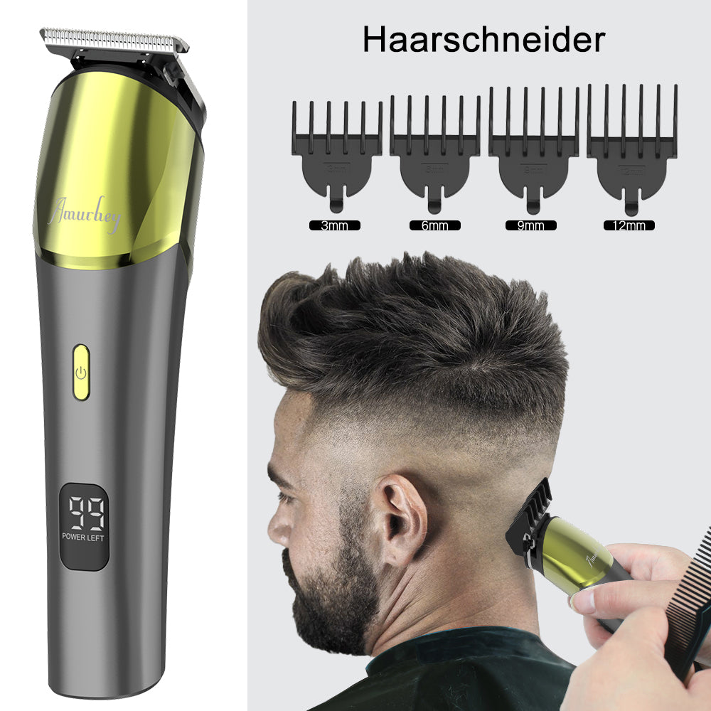 Amurhey FK9001J Multifunktionaler Bartschneider und Haarschneider Ein Kit für alle Verwendungen